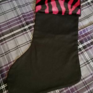 Christmas Stocking (black)
