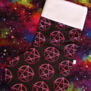 Christmas Stocking (purple pentagram)