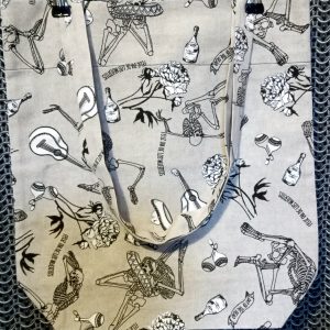 Tote Bag (Day of the Dead, Natural)