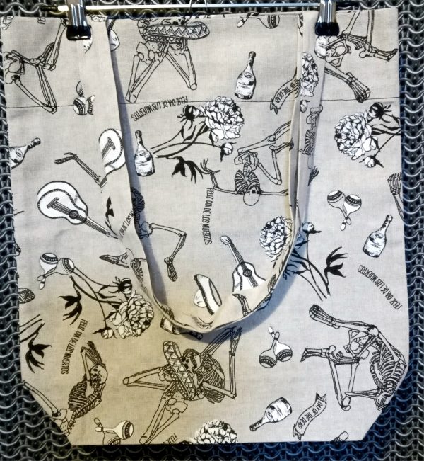 Tote Bag (Day of the Dead, Natural)