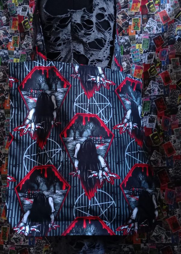 Canvas Tote Bag (Creepy)
